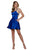 Nox Anabel - M658 Strappy Sweetheart A-Line Cocktail Dress