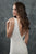 Rachel Allan - M659 Beaded Deep V-neck Wedding Dress With Train in White