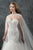 Rachel Allan - M660 Beaded Lace Mermaid Wedding Gown With Cape in White