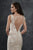 Rachel Allan - M665 Floral Appliqued Mermaid Bridal Dress in White and Neutral