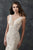 Rachel Allan - M665 Floral Appliqued Mermaid Bridal Dress in White and Neutral