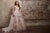 Rachel Allan - M667 Off-Shoulder Ruffled Bridal Gown in Pink and Neutral
