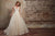 Rachel Allan - M668 Floral Appliqued Scoop Bridal Gown in White