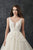 Rachel Allan - M668 Floral Appliqued Scoop Bridal Gown in White