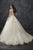 Rachel Allan - M668 Floral Appliqued Scoop Bridal Gown in White