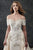 Rachel Allan - M669 Mermaid Bridal Gown with Detachable Train in Pink and White