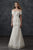 Rachel Allan - M669 Mermaid Bridal Gown with Detachable Train in White