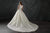 Rachel Allan - M676 Allover Lace Wedding Gown With Train in White