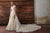 Rachel Allan - M678 Mermaid Bridal Gown with Overskirt in White and Neutral