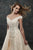 Rachel Allan - M678 Mermaid Bridal Gown with Overskirt in White and Neutral