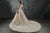 Rachel Allan - M678 Mermaid Bridal Gown with Overskirt in White and Neutral