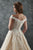 Rachel Allan - M678 Mermaid Bridal Gown with Overskirt in White and Neutral