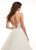 Lo'Adoro by Rachel Allan - M720 Lace- Up Sheer Lace Bodice Bridal Gown In White