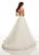 Lo'Adoro by Rachel Allan - M720 Lace- Up Sheer Lace Bodice Bridal Gown In White