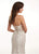 Lo'Adoro by Rachel Allan - M724 Strapless Sheer Cutout Wedding Gown In White