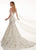 Lo'Adoro by Rachel Allan - M737 Strapless Embroidered Mermaid Gown In White
