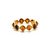 Tresor Collection - Gemstone Eternity Square Ring Band in 18k Yellow Gold Citrine