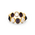 Tresor Collection - Gemstone Faceted Oval Ring Band in 18k Yellow Gold