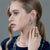 Tresor Collection - Gemstone Faceted Oval Stackable Ring Band in 18k Yellow Gold