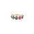 Tresor Collection - Gemstone Faceted Oval Stackable Ring Band in 18k Yellow Gold