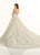 Lo'Adoro by Rachel Allan - M743 Bedazzled Deep Sweetheart Mermaid Gown In White and Neutral