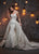 Lo'Adoro by Rachel Allan - M743 Bedazzled Deep Sweetheart Mermaid Gown In White and Neutral