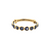 Tresor Collection - Blue Sapphire Ring Band with adjustable shank In 18K Yellow Gold