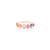 Tresor Collection - Multicolor Stones Oval Ring Band in 18k Multicolor Stones