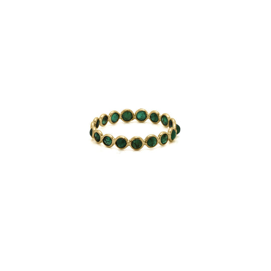 Tresor Collection - Emerald Rd CB. Ring in 18k YG