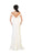 Off Shoulder Long Sheath Evening Gown