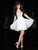Shorts by Mon Cheri - MCS11608 Dress in White