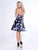 Shorts by Mon Cheri - MCS21649 Dress Purple-Multicolor
