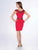 Shorts by Mon Cheri - MCS21662 Dress in Red