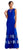 Aidan Mattox - MD1E203970 Sleeveless Illusion Panel Mermaid Dress In Blue