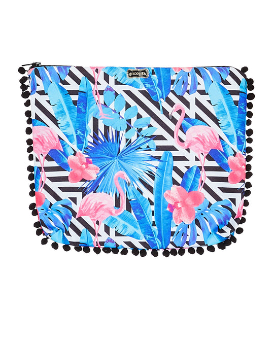 Medium Bikini Bag - Flamingo