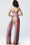 Jovani - 1075 Sequined Strapless Jumpsuit In Multi-Color
