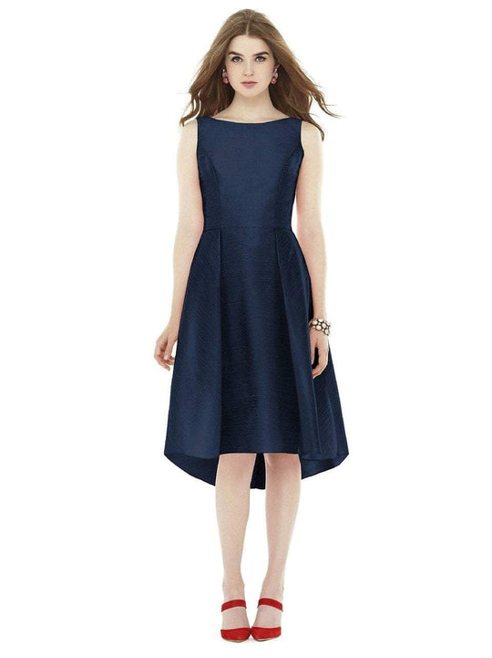 Alfred Sung - D708 Bridesmaid Dress in Midnight