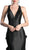 Cinderella Divine - Sleeveless V-neck Ruffled Mermaid Dress