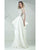 MNM Couture - G0739 Beaded Long Sleeved Fitted Mermaid Gown in Green