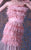 MNM COUTURE - G1032 Strapless Feathered Trumpet Dress In Pink