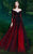 MNM COUTURE - 2490 Off-Shoulder Sequined Ballgown In Red