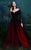 MNM COUTURE - 2490 Off-Shoulder Sequined Ballgown In Red