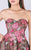 MNM COUTURE - M0051 Lace Embroidered Sweetheart A-line Dress In Black and Red