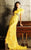MNM Couture - 5679 Ruched Asymmetric Sheath Dress In Yellow