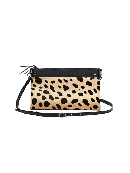 MOFE Handbags -  SONDER cheetah crossbody wallet Cheetah/Black / Genuine Leather