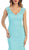 Lace V-neck Trumpet Evening Dress
