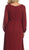 Split Bishop Sleeve Chiffon Formal Dress