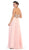 Rhinestone-Encrusted Sweetheart Empire Chiffon Evening Dress