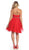 May Queen - Sassy Strapless Sequined Cocktail Dress