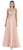 May Queen - MQ-1081 Crystal Embellished Ruched Bridal Dress in Pink